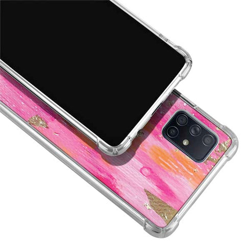 Etta Vee Gold Dust Galaxy A51 5G Clear Case